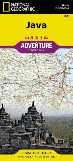 Java Adventure Road Map by National Geographic (2012)