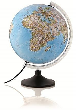 National Geographic Carbon Classic Illuminated Desk Globe