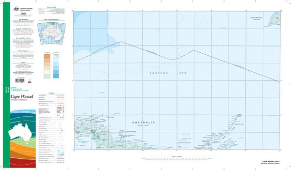 SC53 Cape Wessel Topographic Map (1st Edition) by Geoscience Australia (2012)