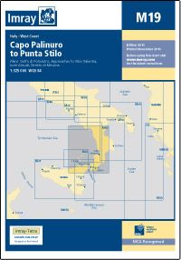 Nautical Chart M19 Capo Palinuro to Punta Stilo 2010