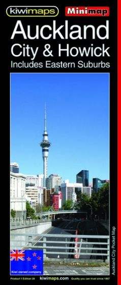 Buy Auckland City & Howick MiniMap by KiwiMaps – The Chart & Map Shop