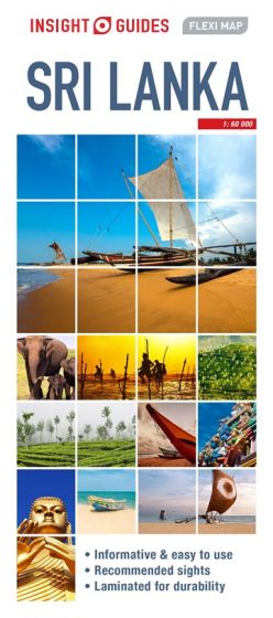 Sri Lanka Flexi Map (2nd Edition) by Insight Guides (2017)