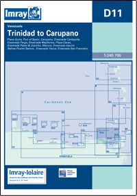 Nautical Chart D11 Trinidad to Carupano 2001