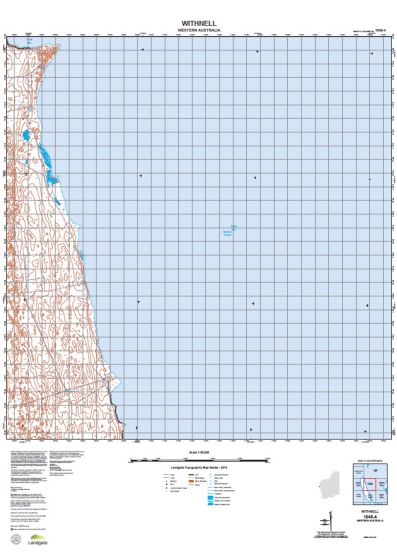 1546-4 Withnell Topographic Map by Landgate (2015)