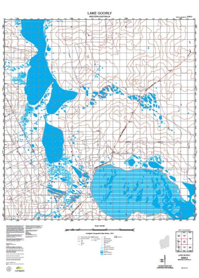 2238-2 Lake Goorly Topographic Map by Landgate (2015)