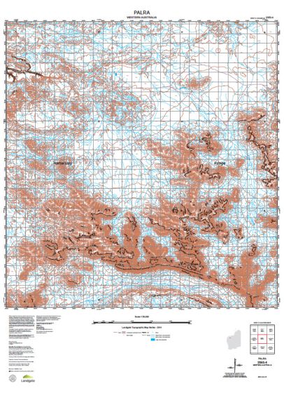 2353-4 Palra Topographic Map by Landgate (2015)