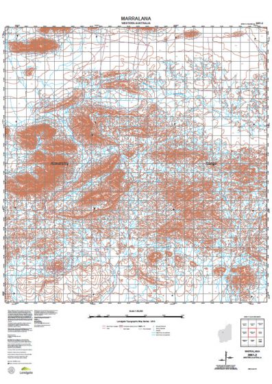 2651-2 Marralana Topographic Map by Landgate (2015)