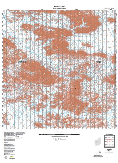 2651-3 Sargeant Topographic Map by Landgate (2015)