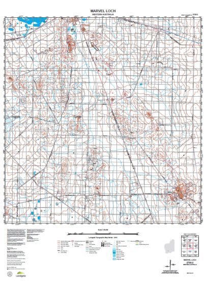 2735-2 Marvel Loch Topographic Map by Landgate (2015)