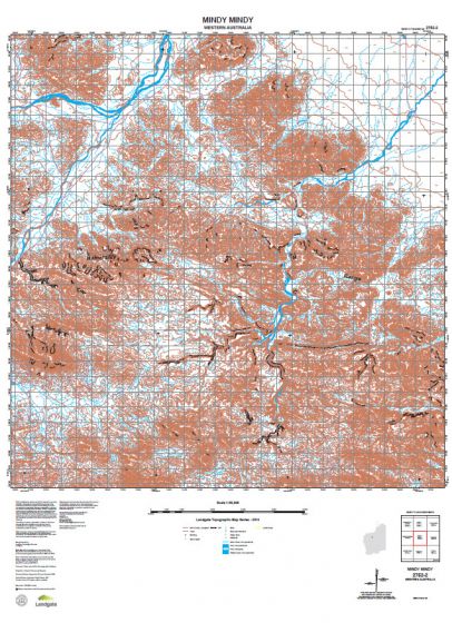 2752-2 Mindy Mindy Topographic Map by Landgate (2015)