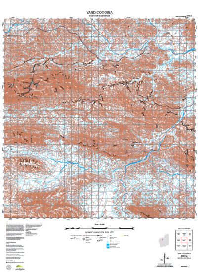 2752-3 Yandicoogina Topographic Map by Landgate (2015)