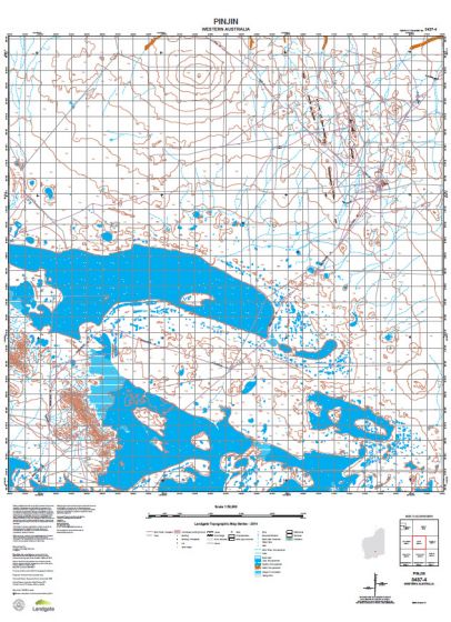 3437-4 Pinjin Topographic Map by Landgate (2015)