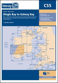 Nautical Chart C55 Dingle Bay to Galway Bay (2015)