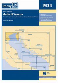 Nautical Chart M34 Golfo di Venezia (2015)