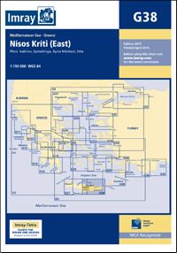 Nautical Chart G38 Nisos Kriti (East) (2015)