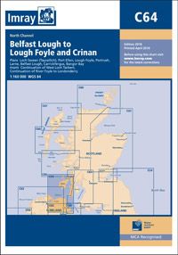 Nautical Chart C64 Belfast Lough to Lough Foyle & Crinan (2016)