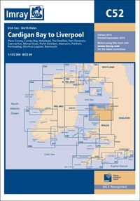 Nautical Chart C52 Liverpool to Cardigan Bay (2015)