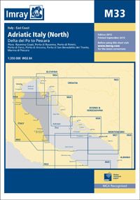 Nautical Chart M33 Adriatic Italy (North) (2015)
