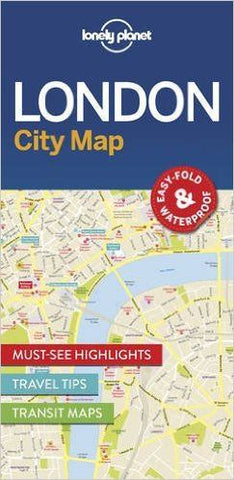 London City Map (1st Edition) by Lonely Planet (2016)
