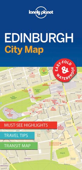 Lonely Planet Edinburgh City Road Map (1st Edition) by Lonely Planet (2017)