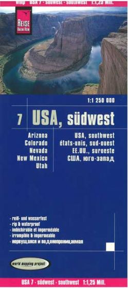 Reise USA 7 South West (6th Edition) Road Atlas by Reise (2016)