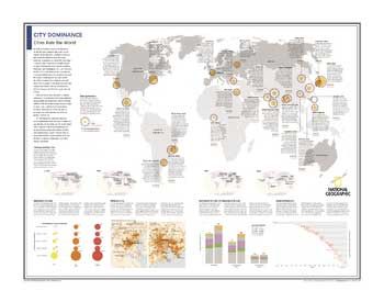 City Dominance: Cities Rule the World-Atlas of the World (10th Edition) by National Geographic