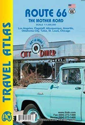 Route 66 the Mother Road Atlas (2nd Edition) by itmb (2015)