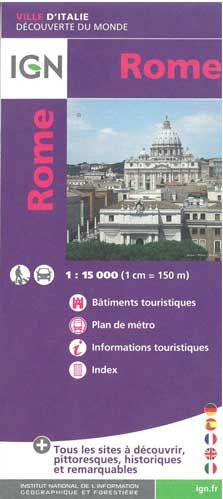 Rome (2nd Edition) Road Atlas by IGN (2014)