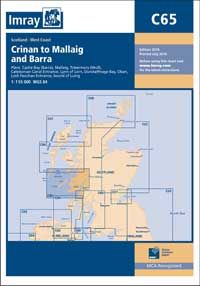 Nautical Chart C65 Crinan to Mallaig and Barra by Imray (2017)