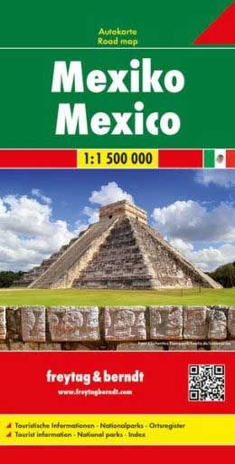 Mexico Road Atlas by Freytag & Berndt