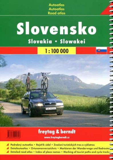 Slovenia Road Atlas by Freytag & Berndt