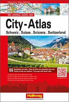 Switzerland City-Atlas by Hallwag (2017)