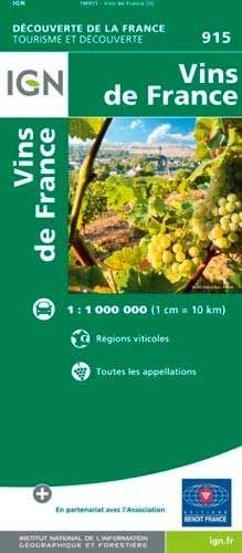 Wines of France (3rd Edition) Road Atlas by IGN (2017)