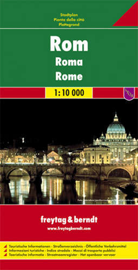 Rome: City Map by Freytag & Berndt (2009)
