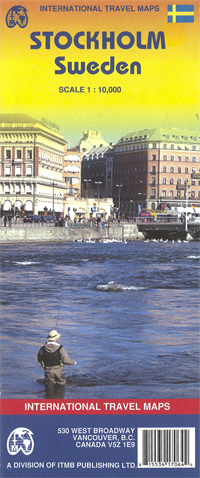 Stockholm (1st Edition) City Map by ITMB (2007)