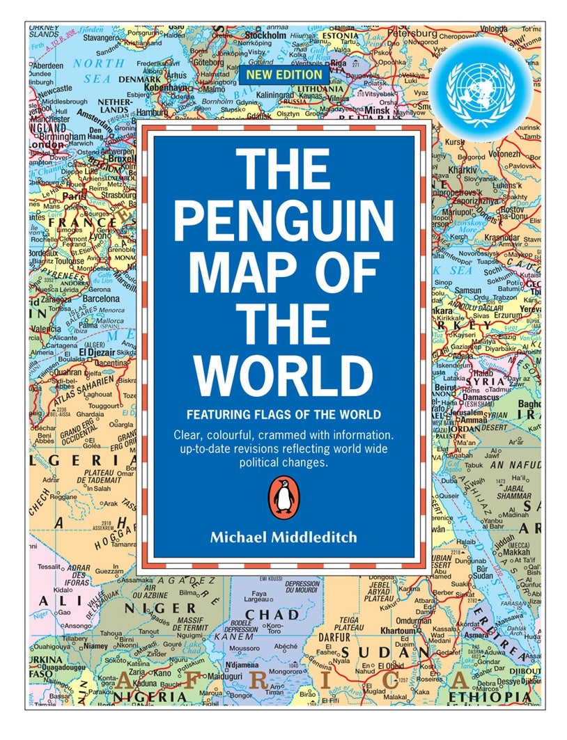 The Penguin Map of the World: A Unique Concept in Maps