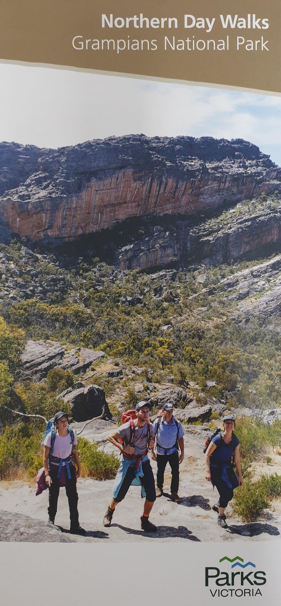 The Grampians: Northern Day Walks Map and Guide