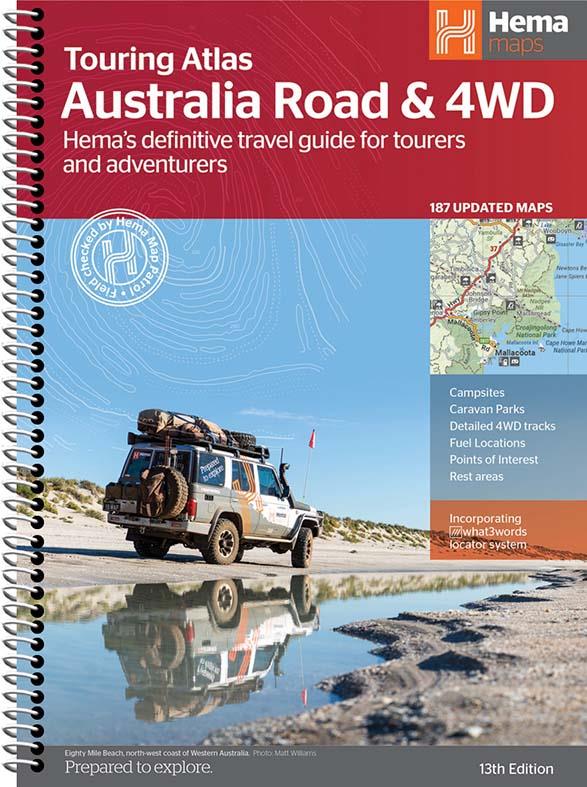 Hema Australia Road & 4WD Touring Atlas