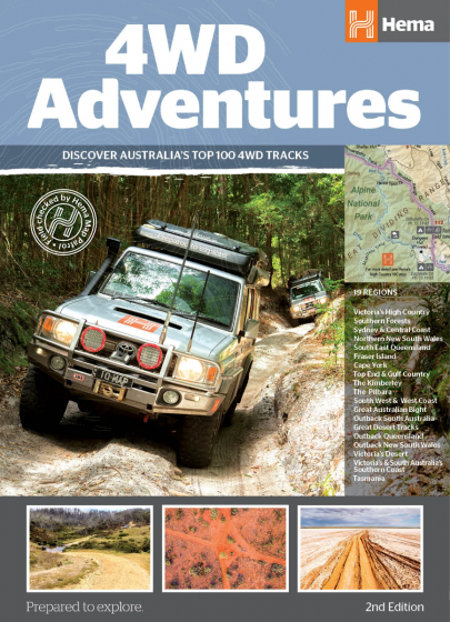 4WD Adventures Road Atlas (2nd Edition) by Hema Maps
